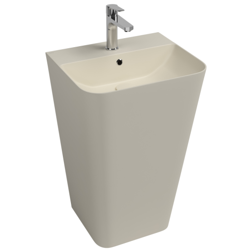 Раковина ISVEA Sott'Aqua напольная ШГВ 500*420*830 цвет слоновая кость матовая