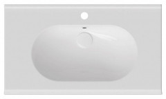 Раковина ISVEA Sentimenti накладная ШГВ 820*465*170 отверстия для смесителя 1 цвет белый