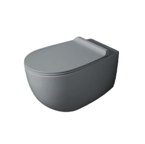 Унитаз SIMAS VIGNONI подвесной безободковый цвет цемент матовый VI18/F85.CM