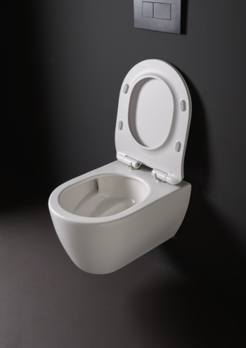 Унитаз Scarabeo GLAM подвесной безободковый цвет белый матовый 5201/TW 41