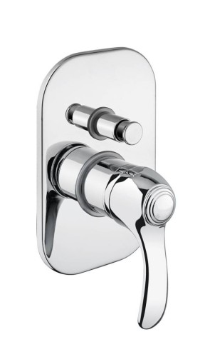 Смеситель для душа встраиваемый Webert Aurora AU860101015, хром