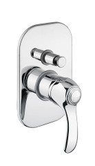 Смеситель для душа встраиваемый Webert Aurora AU860101015, хром