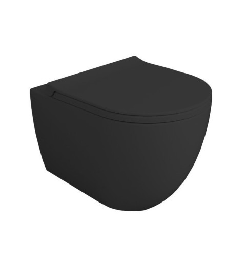 Унитаз SIMAS VIGNONI подвесной безободковый цвет черный матовый VI18/F85.NM