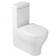 Унитаз моноблок с бачком GALASSIA EDEN KIT EDEN 7217 Slim напольный с сиденьем с микролифтом цвет белый глянцевый