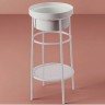 Консоль Artceram Fuori Scala для круглой раковины цвет белый матовый ACA054 05