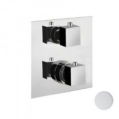 Смеситель для душа встраиваемый с термостатом Webert Pegaso PE970902740, белый
