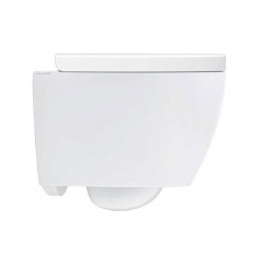 Унитаз Scarabeo MOON подвесной безободковый укороченный цвет белый 5524/CL