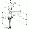 Смеситель KLUDI OBJEKTA 325740575 для кухни