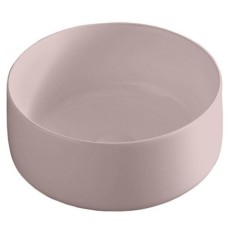 Раковина Artceram Cognac Quadro накладная без отверстий  цвет pink COL004 33 00