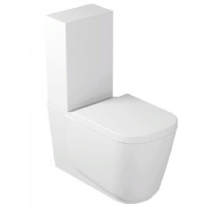 Унитаз моноблок с бачком GALASSIA Meg11 5413 9925 напольный цвет белый глянцевый