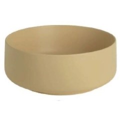 Раковина Artceram Cognac Quadro накладная без отверстий  цвет Zync yellow COL001 12 00