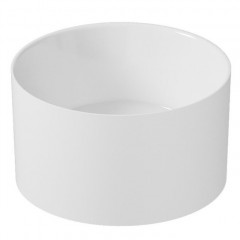 Раковина GALASSIA CORE 7306 накладная без перелива цвет белый