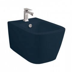 Биде Artceram A16 подвесной с одним отверстием  цвет blue notte ASB001 36 00