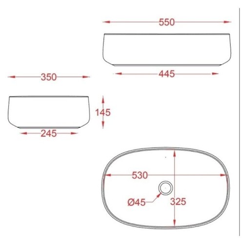 Раковина Artceram Cognac Quadro накладная без отверстий цвет Zync yellow COL003 12 00