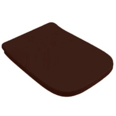 Сиденье с крышкой Artceram A16 с плавным опусканием цвет Brown cocoa ASA001 39 71