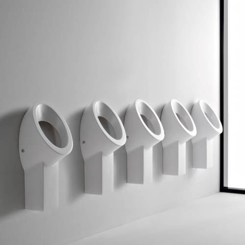 Писсуар SCARABEO WISH подвесной со скрытым подключением смыва цвет белый 2014