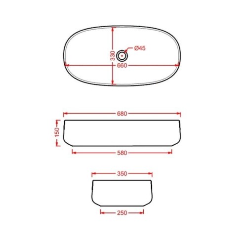 Раковина Artceram Cognac Quadro накладная без отверстий цвет Zync yellow COL005 12 00