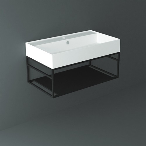 Металлическая структура SIMAS AGILE настенная цвет черный матовый AGSS81