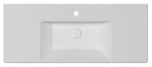 Раковина ISVEA SistemaV накладная ШГВ 1210*455*145 отверстия для смесителя 1 цвет белый СНЯТО