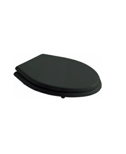 Сиденье с крышкой GALASSIA ETHOS 8482 NE с микролифтом петли хром цвет черный глянцевый