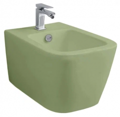 Биде Artceram A16 подвесной с одним отверстием  цвет green salvia ASB001 44 00