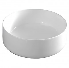 Раковина Artceram Cognac Quadro накладная без отверстий  цвет белый  COL001 01 00