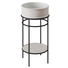 Консоль Artceram Vogue  материал металл цвет черный матовый ACA058 17