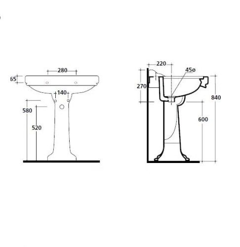 Предестал GALASSIA ETHOS 8411