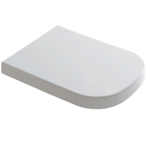 Сиденье с крышкой GALASSIA Meg11 PRO 5454 цвет белый глянцевый