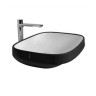 Раковина HATRIA ABITO A0YXXA02 накладная без отверстия без перелива цвет черный матовый