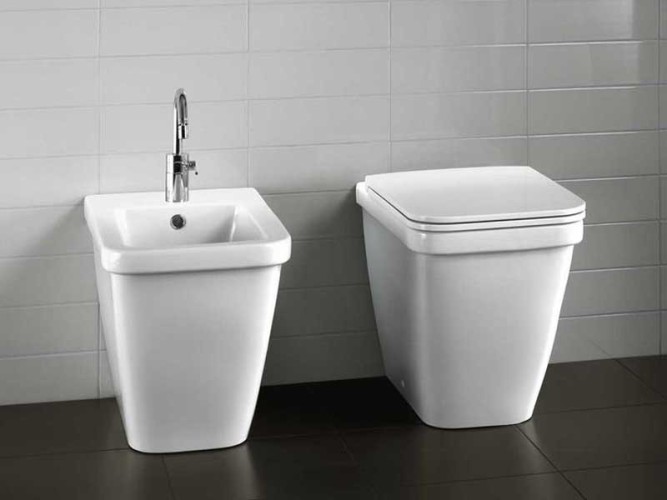 Биде HATRIA ERIKA PRO Q YXHU01 напольное цвет белый