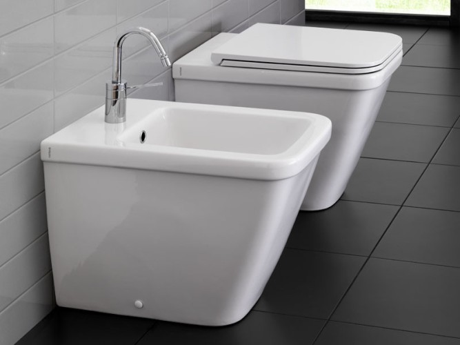 Биде HATRIA ERIKA PRO Q YXHU01 напольное цвет белый