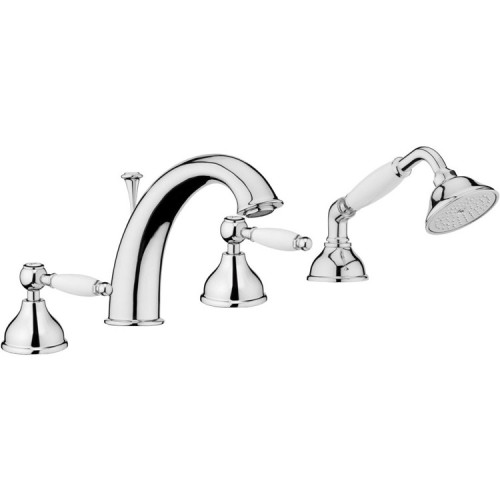 Смеситель на борт ванны Webert Dorian DO730101015, хром