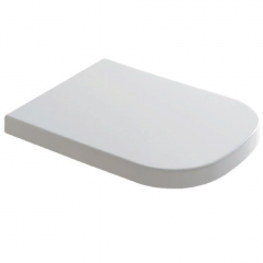 Сиденье с крышкой GALASSIA Meg11 PRO 5454MT цвет белый матовый