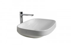 Раковина HATRIA ABITO YXXA01 накладная без отверстия без перелива цвет белый