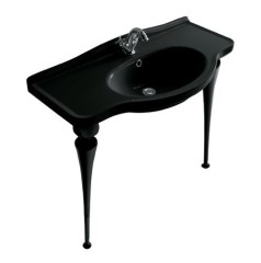 Консоль GALASSIA ETHOS 8447 NE напольная цвет черный глянцевый