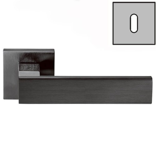 Дверная ручка Colombo ALBA LC91R графит матовый/графит