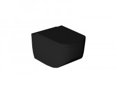 Унитаз HATRIA NEXT A0Y1F102 подвесной безободковый цвет черный матовый