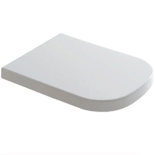 Сиденье с крышкой GALASSIA Meg11 PRO 5455 с микролифтом цвет белый глянцевый