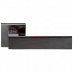 Дверная ручка Colombo ALBA LC91RSB графит матовый/графит
