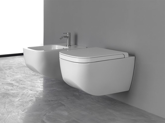 Унитаз HATRIA NEXT A0Y1F125 подвесной безободковый цвет белый матовый