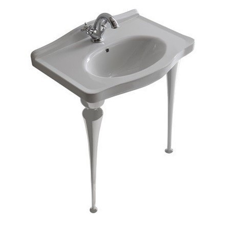 Консоль GALASSIA ETHOS 8468 напольная цвет белый глянцевый