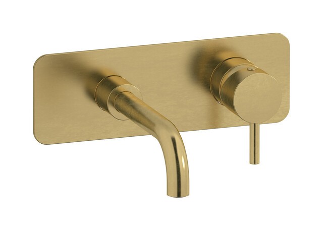 Внешняя часть настенного встраиваемого смесителя для раковины IBRUBINETTI MILANOTORINO MT208