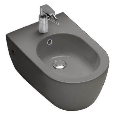 Биде HATRIA Fusion A0Y1D908 подвесное цвет антрацит