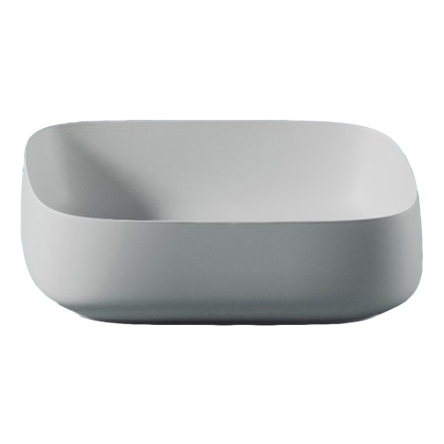 Раковина Artceram Cognac Quadro накладная без отверстий цвет белый матовый COL009 05 00