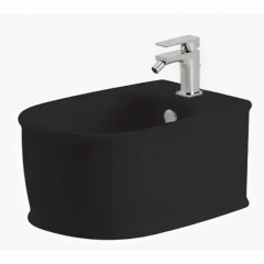 Биде Artceram Atelier подвесной с одним отверстием цвет черный матовый ATB001 17 00