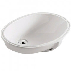 Раковина GALASSIA Denise 6002 - встраиваемая, белая