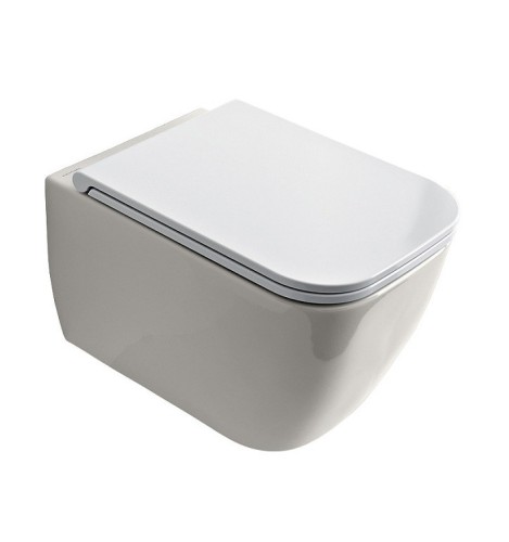 Унитаз Scarabeo TEOREMA 2.0 подвесной безободковый цвет белый матовый 5126/TW 41