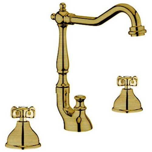 Смеситель для раковины Webert Ottocento OT750202065. бронза