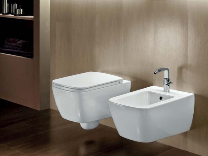 Биде HATRIA FUSION Q YXV801 подвесное цвет белый